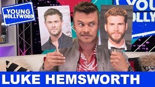 Westworlds Luke Hemsworth Plays Whos Most Likely To Hemsworth Brothers Edition [upl. by Norved]