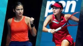 Emma Raducanu vs Yafan Wang  Australian Open 2024 [upl. by Gnilsia]