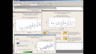 Regresión lineal con Minitab 16 Statistical Software [upl. by Atteynod]