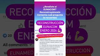 quotReconstrucción del EUNACOM Enero 2024 ¡Comprueba cómo te fue 🔥🕵️‍♂️ Shortsquot [upl. by Anerak]