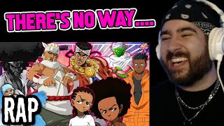 Shwabadi Reacts to Black Anime Character Rap Cypher  GameboyJones ft Breeton Boi Diggz amp More [upl. by Granlund556]