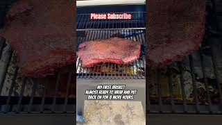 My First Brisket on pellet grill bbq texasbbq texas shorts [upl. by Acira173]