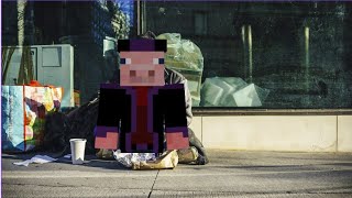 Living in minecraft because irl life failed im homeless [upl. by Yelyak633]