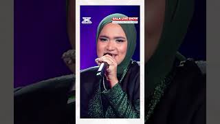 Nafisah  Dalan Liyane Hendra Kumbara  GalaLiveShow XFactorIndonesia XFI4 [upl. by Tse]