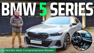 BMW 5 Series Indepth Review  the most driverorientated fullexecutive segment car there is [upl. by Sabu]