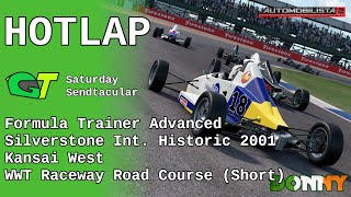 Race  Formula Trainer Advanced  Silverstone Kansai WWT Raceway  Saturday Sendtacular  AMS2 [upl. by Hadihahs]