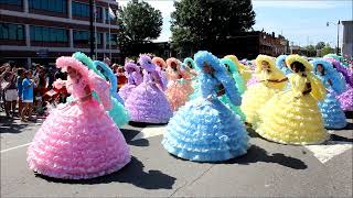 Mariettas Let Freedom Ring Parade 2019  Mobile Azalea Trail Maids [upl. by Der]