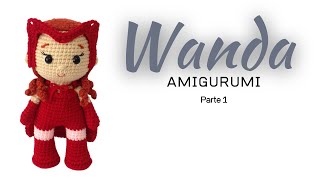 Wanda parte 1 Tutorial Amigurumi Paso a Paso [upl. by Nahtanod416]