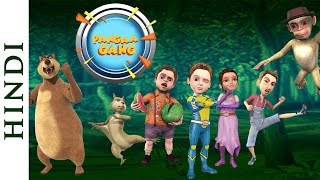 Pangaa Gang Hindi  Animated Full Length Movie for Children  HD [upl. by Hurley]