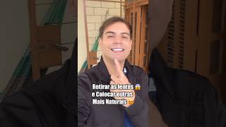 FUI REMOVER MINHAS LENTES DE RESINA DOS DENTES  PARTE 1 dentista [upl. by Donahoe332]