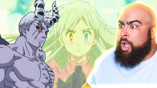 ELIZABETH AN APOSTLE GREY DEMON HENDRICKSON  Seven Deadly Sins Episode 23 Reaction [upl. by Leff]