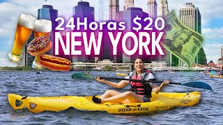 Reto a Fátima de Misias Pero Viajeras ¡Presupuesto de 20 en Nueva York ¿Qué comer tomar y hacer [upl. by Ajaj]