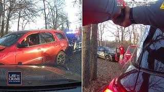 6 Craziest Police Chases Caught on Dashcam [upl. by Ardnnaed]