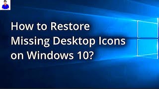 Fix Desktop Icons Missing windows 10  Desktop icons not showing windows 11 [upl. by Limbert762]