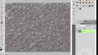 Make Glitter in Photoshop and save it as a layer style [upl. by Oinotnaocram86]