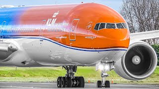 200 CLOSE UP TAKEOFFS and LANDINGS in 2 HOURS  Amsterdam Airport Schiphol Plane Spotting AMSEHAM [upl. by Aldredge147]