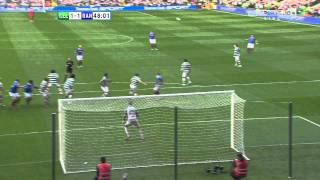 Glenn Loovens OG 48 Mins Vs Rangers SPL 24th October 2010 720p [upl. by Ruffina]