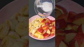 RECETA FÁCIL Y DELICIOSA con MANZANAS Y BANANAS 🤯😋😋🤯 [upl. by Ecinaej]