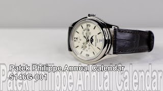 瞬間看名錶 Ep 40  Patek Philippe Annual Calendar 5146G001 [upl. by Frankie408]