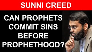 Can Prophets Commit Sins Before Prophethood  Dr Yasir Qadhi [upl. by Ataliah7]