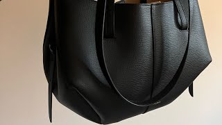 Poléne cyme mini unboxing polene purse luxury [upl. by Sirrad]