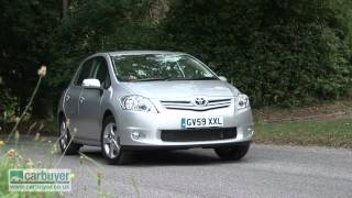 Toyota Auris review  CarBuyer [upl. by Madigan]