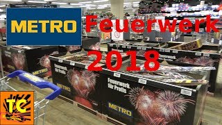 Metro FeuerwerkSortiment 20182019 4K [upl. by Ardnoid]