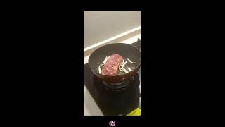 LETS FRY ANGUS RIBEYE BEEF🤚🤚WOW YUMMY SO EASY SO QUICK🤚🤚VERY TASTY🤤🤤🤤 [upl. by Justinian]