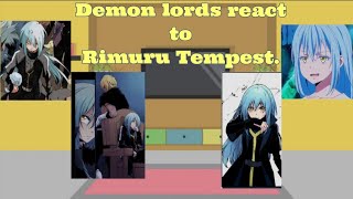 Demon lords react to Rimuru tempest part 1 – Yuuki kagurazaka [upl. by Rosse]