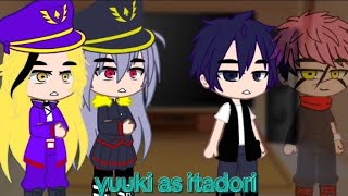 mato seihei no slave react to itadori yuuji  yuuki as itadori yuuji [upl. by Htiduy444]