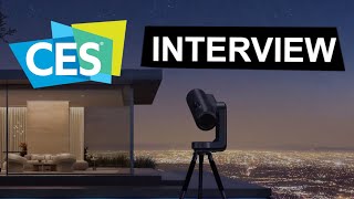 Unistellar Odyssey Smart Telescope Interview at CES 2024 [upl. by Newfeld398]