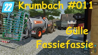 LS22 Krumbach 011 Gülle Fassiefassie [upl. by Ayarahs]