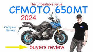 CFMoto 650MT review 2024 Unbeatable value But is it a good motorcycle 76 [upl. by Alleen]