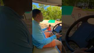 Golf Cart Prank Leaving Our Son at the Park short shorts shortvideo [upl. by Noryt]