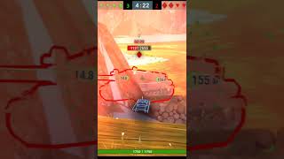 Obj704 สไนเปอร์ลุยกัน wotblitz worldoftanksblitz shortvideo TomEME [upl. by Harned]