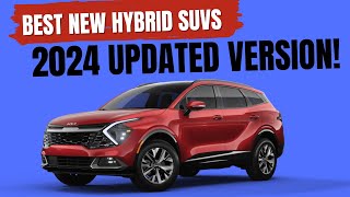 Best New Hybrid SUVs 2024 Version [upl. by Annaesor]