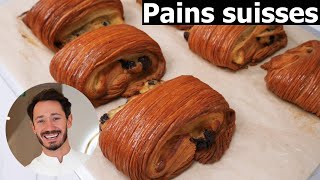 Recette des pains suisses Cedric Grolet [upl. by Allcot17]