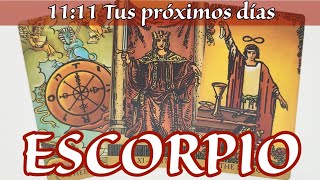 Escorpio 💥 1111 El Karma no Perdona Todo se Viene Abajo Horóscopo Tarot Hoy Noviembre 2024 Amor [upl. by Alyakcim]