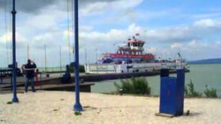 Ferry on lake Balaton [upl. by Carling]