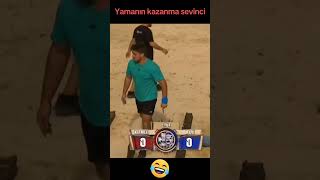 Yamanın kazanma sevinci 🤣 survivorallstar yamankeleş survivor2024 [upl. by Havot740]