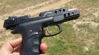 9MM Zigana Sports Full Black Fully Automatic Testing [upl. by Harberd73]