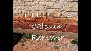 F9 Efflorescence amp Calcium Remover [upl. by Robinetta]