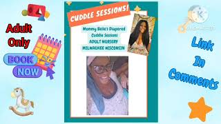 Nursery Talk Book A Session With Mommy Belle ABDL Ageplay adultdiapers littlespace [upl. by Ganley638]