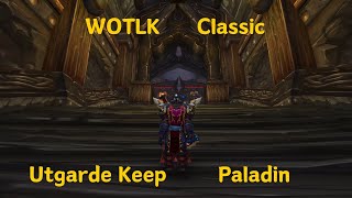 Utgarde Keep Paladin Solo [upl. by Nylirak]