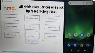 All Nokia HMD Devices Frp And Factory Reset By one click [upl. by Oalsinatse]