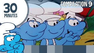 30 minutes de Schtroumpfs • Compilation 9 • Les Schtroumpfs [upl. by Yllim]