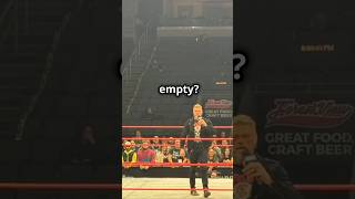 Are AEW shows really EMPTY aew collision dynamite wrestling show empty [upl. by Schargel]