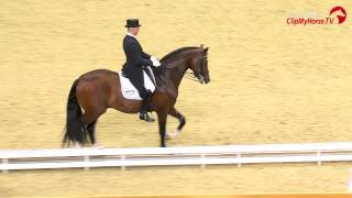 Hubertus Schmidt  Florenciano  Dressur S  Signal Iduna Cup  Dortmund  2014 [upl. by Horatio]