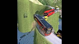 worlds most dangerous roads the road to death in part 15  Eurotrucksimulator2 [upl. by Nallaf]