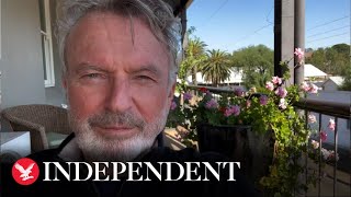 Sam Neill urges fans please stop worrying as actor shares cancer update [upl. by Cusick]